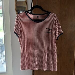 Tag Stripped T-Shirt Size XL